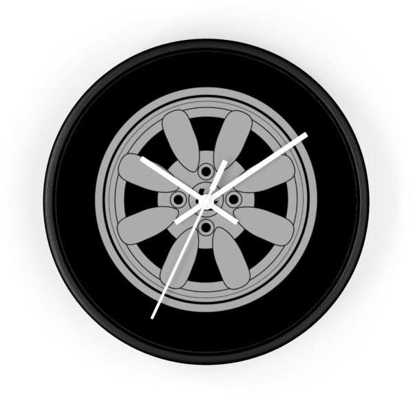 Classic Mag Wheel Wall Clock Online