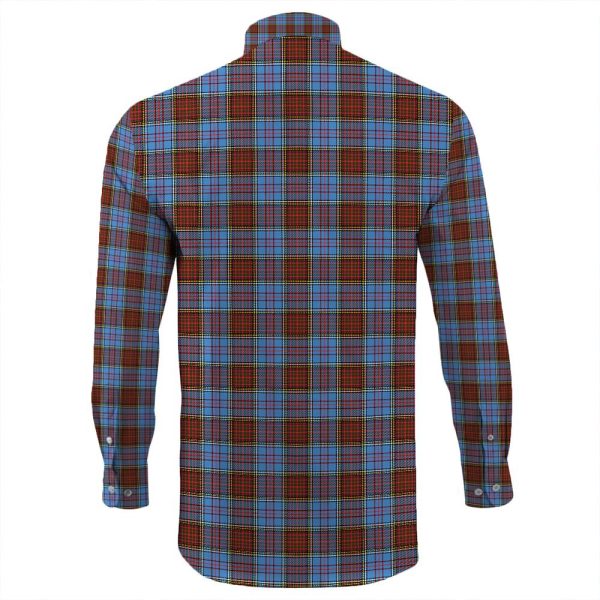 Anderson Modern Tartan Long Sleeve Button Shirt Fashion - Image 2