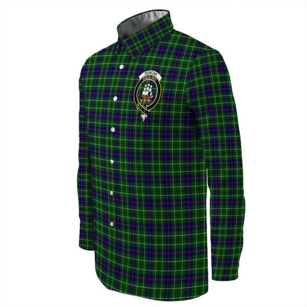 Duncan Modern Tartan Long Sleeve Button Shirt Discount - Image 3