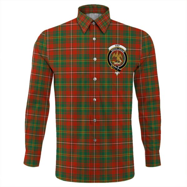 Hay Ancient Tartan Long Sleeve Button Shirt Online Sale