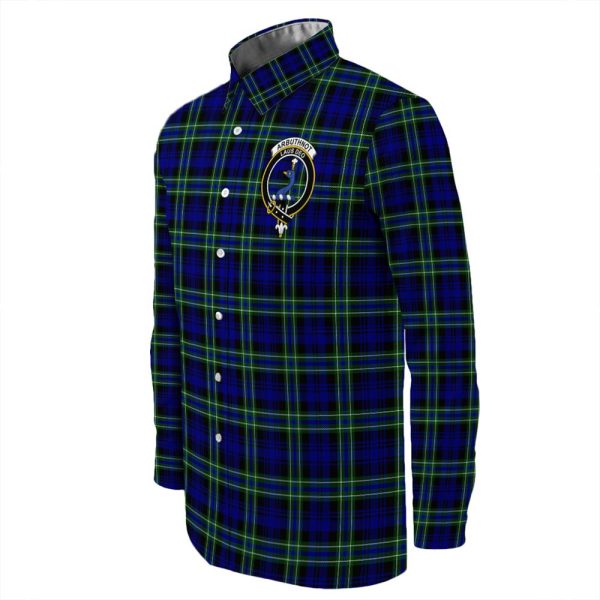 Arbuthnot Modern Tartan Long Sleeve Button Shirt Hot on Sale - Image 3