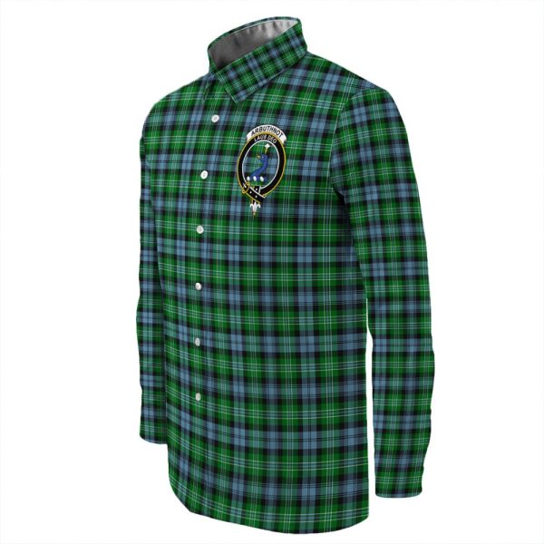 Arbuthnot Ancient Tartan Long Sleeve Button Shirt Online Hot Sale - Image 3