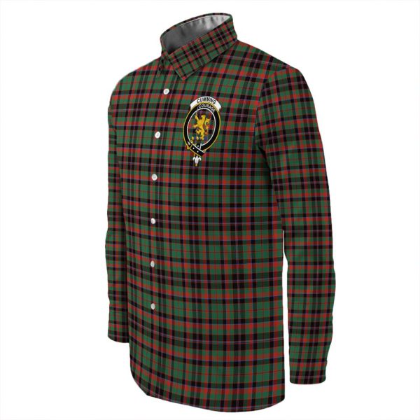Cumming Hunting Ancient Tartan Long Sleeve Button Shirt Online - Image 3