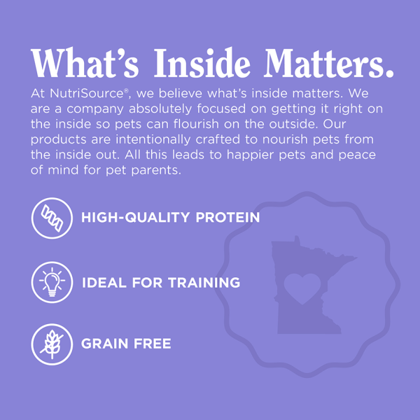 NutriSource Little Bites Grain Free Trout Dog Treats Sale - Image 2